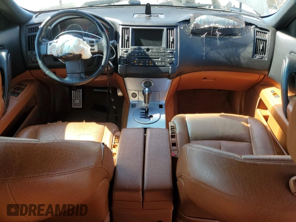 2005 Infiniti FX with VIN JNRAS08W75X204901, listed as a Copart auction lot 55780965 with 260,917 mi miles and Salvage title. Bid and sale history available at DreamBid. Image 8.
