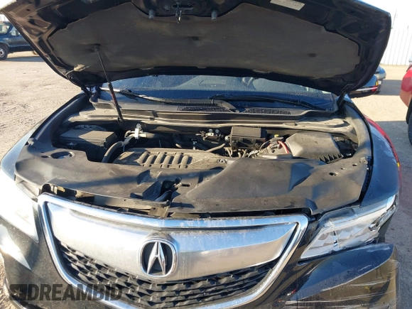 2014 Acura MDX with VIN 5FRYD3H24EB008446, listed as a IAAI auction lot 41214535 with 99,367 mi miles. Bid and sale history available at carsss.com. Image 10.