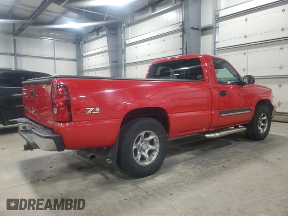 2006 Chevrolet Silverado 1500 Work Truck with VIN 3GCEK14Z46G163110, listed as a Copart auction lot 85896414 with 138,890 mi miles and Salvage Title. Bid and sale history available at carsss.com. Image 3.