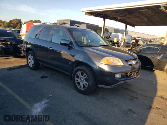 2004 Acura MDX Touring Pkg RES w/Nav with VIN 2HNYD18964H543977, listed as a Copart auction lot 41345205 with 176,549 mi miles and Salvage Title. Bid and sale history available at carsss.com. Image 4.
