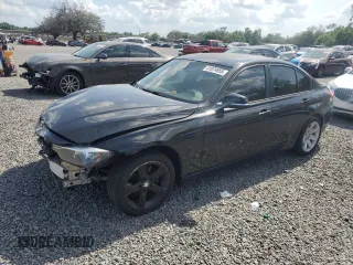 2013 BMW 3 Series 328i with VIN WBA3A5G52DNP25114, listed as a Copart auction lot 51874955 with 207,476 mi miles and Salvage Title. Bid and sale history available at carsss.com. Image 1.