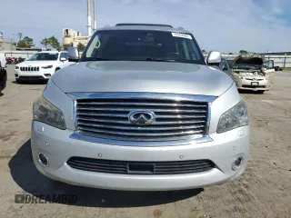 2014 Infiniti QX80 with VIN JN8AZ2NC1E9352813, listed as a Copart auction lot 73162984 with 185,154 mi miles and Salvage Title. Bid and sale history available at carsss.com. Image 5.