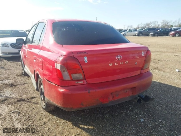 2001 Toyota ECHO with VIN JTDBT123810179774, listed as a IAAI auction lot 41913706 with NaN miles. Bid and sale history available at carsss.com. Image 3.
