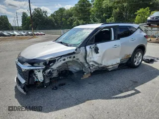 2020 Chevrolet Blazer LT with VIN 3GNKBDRS3LS640707, listed as a Copart auction lot 62994695 with 116,123 mi miles and Salvage title. Bid and sale history available at DreamBid. Image 1.