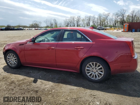2011 Cadillac CTS with VIN 1G6DA5EY1B0160856, listed as a Copart auction lot 52859315 with 86,787 mi miles and Salvage Title. Bid and sale history available at DreamBid. Image 2.