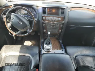 2012 Infiniti QX56 7-passenger with VIN JN8AZ2NE1C9016805, listed as a Copart auction lot 62344665 with 234,231 mi miles and Clean title. Bid and sale history available at DreamBid. Image 8.