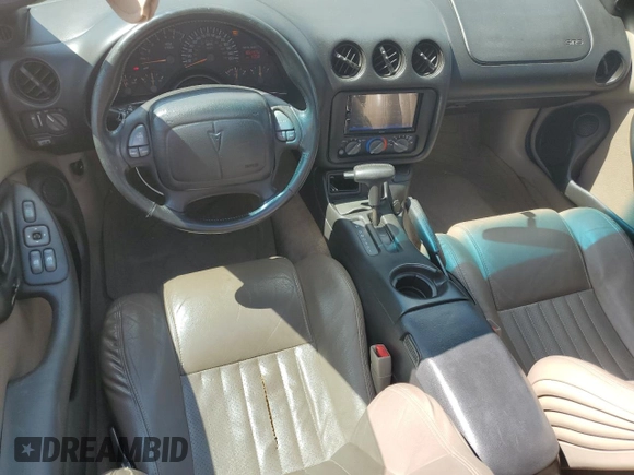 2001 Pontiac Firebird Formula with VIN 2G2FV22G612132427, listed as a Copart auction lot 54536115 with 106,441 mi miles and Salvage title. Bid and sale history available at DreamBid. Image 8.