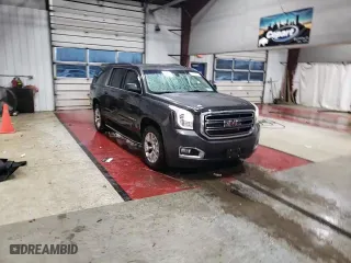 2015 GMC Yukon XL SLE with VIN 1GKS2GKC1FR258815, listed as a Copart auction lot 43360965 with 142,311 mi miles and Salvage Title. Bid and sale history available at carsss.com. Image 14.