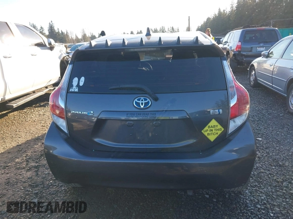 2015 Toyota Prius One with VIN JTDKDTB30F1584912, listed as a IAAI auction lot 41390815 with 81,275 mi miles and . Bid and sale history available at carsss.com. Image 17.