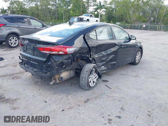 2017 Hyundai Elantra SE with VIN 5NPD74LF0HH133831, listed as a IAAI auction lot 41947010 with 83,784 mi miles and . Bid and sale history available at DreamBid. Image 4.