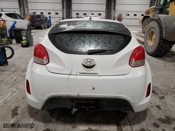 2013 Hyundai Veloster w/Black Int with VIN KMHTC6AD0DU109674, listed as a Copart auction lot 46093195 with 150,151 mi miles and Clean Title. Bid and sale history available at carsss.com. Image 6.