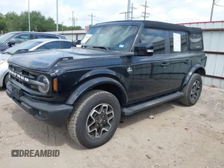 2024 Ford Bronco Outer Banks with VIN 1FMEE8BP5RLA45717, listed as a IAAI auction lot 42281416 with 7,378 mi miles and . Bid and sale history available at DreamBid. Image 18.