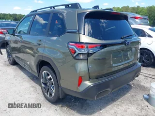 2025 Subaru Forester Limited z VIN JF2SLDRC6SH445868, wystawiony jako IAAI lot #42186891 z przebiegiem 6 488 mil mil oraz . Historia ofert i sprzedaży dostępna na DreamBid. Obrazek 3.