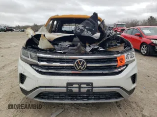 2021 Volkswagen Atlas 3.6L V6 SE w/Technology with VIN 1V2HR2CA3MC567072, listed as a Copart auction lot 53112685 with 0 mi miles and Non Repairable. Bid and sale history available at carsss.com. Image 5.