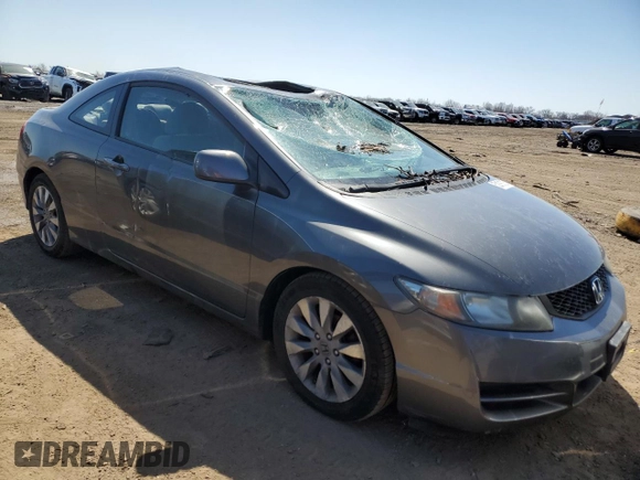 2011 Honda Civic Cpe EX with VIN 2HGFG1B81BH512770, listed as a Copart auction lot 52191215 with 137,217 mi miles and Salvage Title. Bid and sale history available at carsss.com. Image 4.