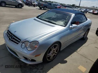 2008 Mercedes-Benz CLK 550 with VIN WDBTK72F38T095812, listed as a Copart auction lot 74096994 with Not Provided miles and Salvage Title. Bid and sale history available at DreamBid. Image 1.