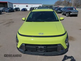 2024 Hyundai Kona SEL with VIN KM8HBCABXRU156403, listed as a IAAI auction lot 41978919 with 4,203 mi miles. Bid and sale history available at carsss.com. Image 6.
