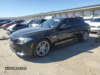 2016 BMW 5 Series 535i with VIN WBA5B1C54GG132111, listed as a Copart auction lot 43409355 with 133,043 mi miles and Salvage Title. Bid and sale history available at carsss.com. Image 1.