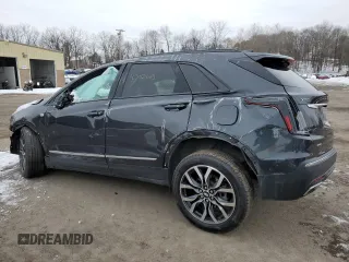 2021 Cadillac XT5 AWD Sport with VIN 1GYKNHRS1MZ161109, listed as a Copart auction lot 45024015 with Not provided miles and Salvage title. Bid and sale history available at DreamBid. Image 2.