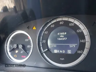 2009 Mercedes-Benz C-Class 3.0L Sport with VIN WDDGF81X49R063771, listed as a IAAI auction lot 41663364 with 166,377 mi miles. Bid and sale history available at carsss.com. Image 7.