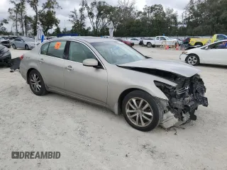 2008 Infiniti G35 Journey with VIN JNKBV61E28M212294, listed as a Copart auction lot 43658925 with 203,294 mi miles and Salvage Title. Bid and sale history available at DreamBid. Image 4.