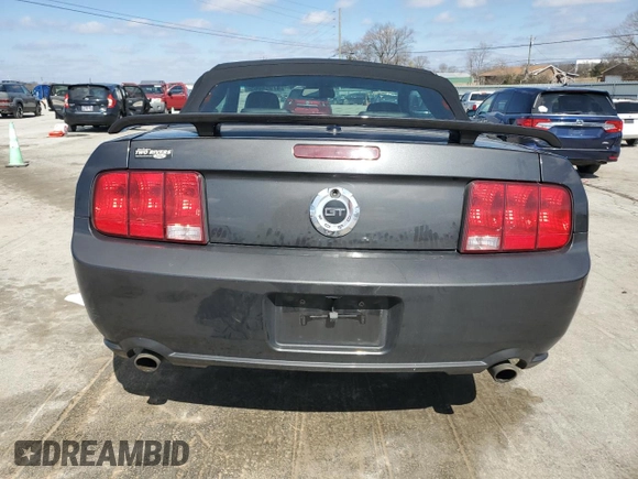 2009 Ford Mustang GT with VIN 1ZVHT85H495122350, listed as a Copart auction lot 47954065 with 106,673 mi miles and Salvage title. Bid and sale history available at DreamBid. Image 6.