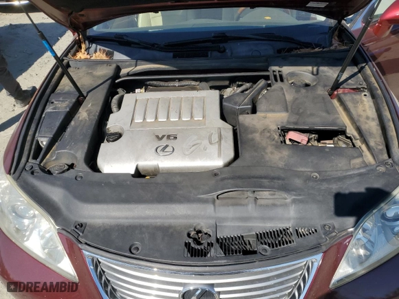 2008 Lexus ES 350 with VIN JTHBJ46G082251519, listed as a Copart auction lot 47411855 with NaN miles and Salvage Title. Bid and sale history available at carsss.com. Image 11.