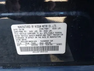 2008 Infiniti EX35 Journey with VIN JNKAJ09F18M361409, listed as a IAAI auction lot 41325769 with 137396 miles. Bid and sale history available at carsss.com. Image 9.