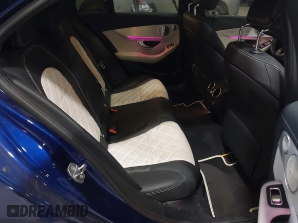 2020 Mercedes-Benz C 300 with VIN W1KWF8DB5LR569967, listed as a IAAI auction lot 42241351 with 53,119 mi miles and . Bid and sale history available at DreamBid. Image 8.