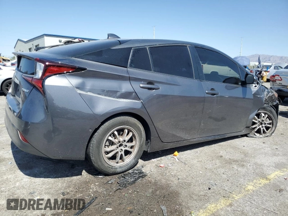 2022 Toyota Prius L Eco z VIN JTDKAMFU1N3157291, wystawiony jako Copart lot #58756485 z przebiegiem 69 737 mil mil oraz Szkoda całkowita • Salvage title. Historia ofert i sprzedaży dostępna na DreamBid. Obrazek 3.