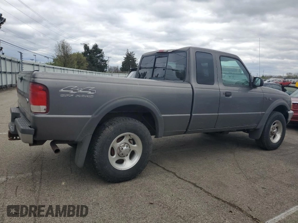 2000 Ford Ranger XLT with VIN 1FTZR15X0YPA23290, listed as a Copart auction lot 53002385 with 126,655 mi miles and Salvage Title. Bid and sale history available at carsss.com. Image 3.