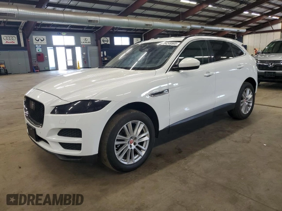 2019 Jaguar F-Pace 25t Prestige with VIN SADCK2FX7KA362285, listed as a Copart auction lot 54249565 with 96,573 mi miles and Clean Title. Bid and sale history available at DreamBid. Image 1.