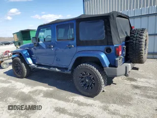 2010 Jeep Wrangler Unlimited Sahara with VIN 1J4HA5H11AL143608, listed as a Copart auction lot 46091715 with 480,747 mi miles and Salvage Title. Bid and sale history available at carsss.com. Image 2.