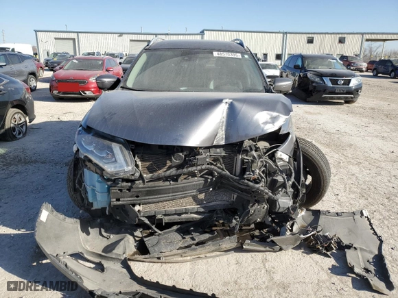 2017 Nissan Rogue SL with VIN 5N1AT2MV7HC882979, listed as a Copart auction lot 48570395 with 116,444 mi miles and Salvage Title. Bid and sale history available at carsss.com. Image 5.