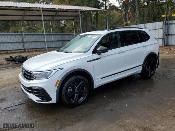 2023 Volkswagen Tiguan SE R-Line Black with VIN 3VV8B7AX7PM076826, listed as a Copart auction lot 78184004 with 14,076 mi miles and Salvage Title. Bid and sale history available at carsss.com. Image 1.