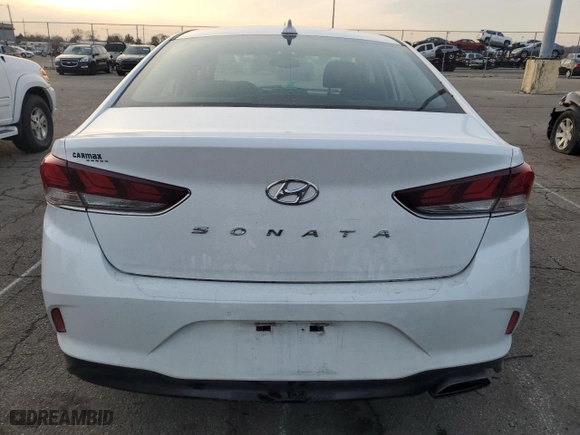 2018 Hyundai Sonata SEL with VIN 5NPE34AFXJH660302, listed as a Copart auction lot 85053654 with 67,268 mi miles and Salvage Title. Bid and sale history available at carsss.com. Image 6.
