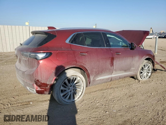 2024 Buick Envision Avenir with VIN LRBFZSE4XRD048407, listed as a Copart auction lot 48990545 with Not Provided miles and Salvage Title. Bid and sale history available at carsss.com. Image 3.