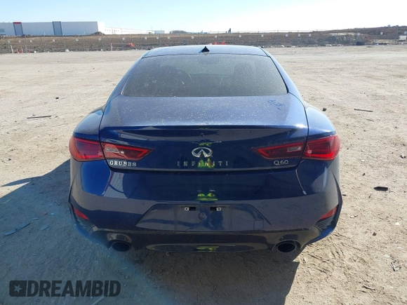 2020 Infiniti Q60 Luxe with VIN JN1EV7EK0LM341134, listed as a IAAI auction lot 41635945 with 37,476 mi miles and . Bid and sale history available at carsss.com. Image 17.
