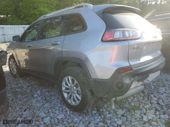 2020 Jeep Cherokee Latitude with VIN 1C4PJLCBXLD606056, listed as a Copart auction lot 83344954 with 95,475 mi miles and Salvage Title. Bid and sale history available at carsss.com. Image 2.