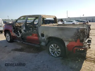 2022 Chevrolet Silverado 1500 Custom with VIN 1GCPWBEK4NZ236768, listed as a Copart auction lot 53791165 with Not Provided miles and Non Repairable. Bid and sale history available at DreamBid. Image 2.