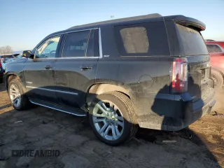 2019 GMC Yukon SLT with VIN 1GKS2BKC5KR308872, listed as a Copart auction lot 89080065 with 82,735 mi miles and Clean Title. Bid and sale history available at carsss.com. Image 2.