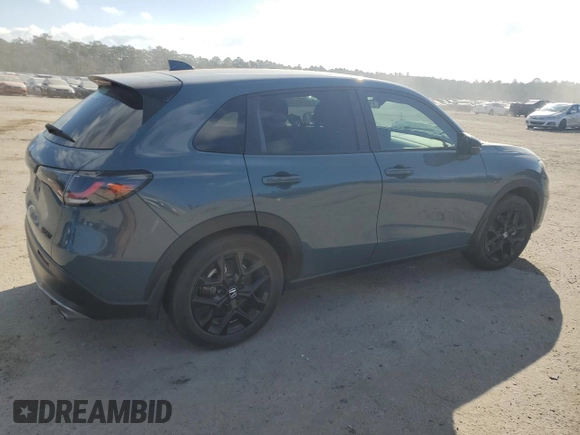 2023 Honda HR-V Sport with VIN 3CZRZ1H55PM711424, listed as a Copart auction lot 85535004 with 45,913 mi miles and Salvage Title. Bid and sale history available at carsss.com. Image 3.