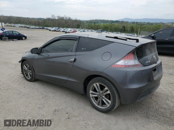 2013 Honda CR-Z with VIN JHMZF1D49DS000435, listed as a Copart auction lot 54651855 with 181,444 mi miles and Salvage Title. Bid and sale history available at carsss.com. Image 2.