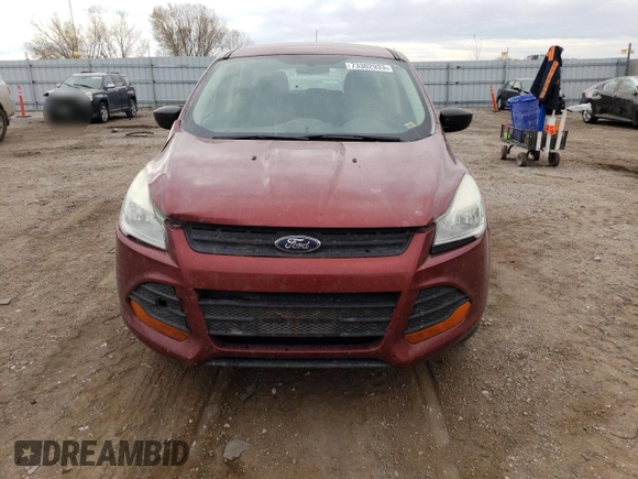 2014 Ford Escape S with VIN 1FMCU0F70EUE00397, listed as a Copart auction lot 73302933 with 116,104 mi miles and Salvage Title. Bid and sale history available at carsss.com. Image 5.