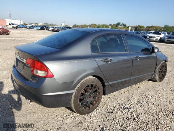 2011 Honda Civic Sdn DX-VP with VIN 19XFA1F33BE028433, listed as a Copart auction lot 49949875 with 209,261 mi miles and Salvage Title. Bid and sale history available at carsss.com. Image 3.