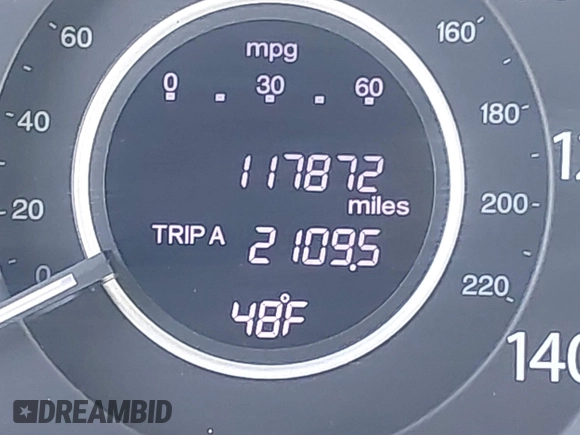 2015 Honda CR-V EX-L with VIN 2HKRM3H73FH515763, listed as a IAAI auction lot 41768518 with 117,872 mi miles. Bid and sale history available at carsss.com. Image 16.