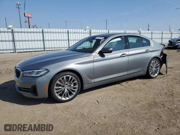 2023 BMW 5 Series 530i xDrive with VIN WBA13BJ0XPWY17065, listed as a Copart auction lot 50660805 with Not provided miles and Salvage title. Bid and sale history available at DreamBid. Image 1.