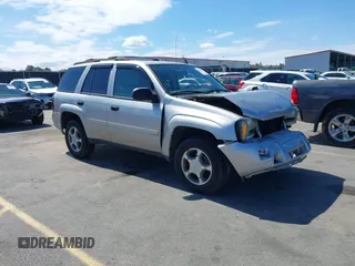 2007 Chevrolet TrailBlazer LT with VIN 1GNDS13SX72216944, listed as a IAAI auction lot 41802137 with 144,867 mi miles and . Bid and sale history available at DreamBid. Image 1.