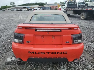 2001 Ford Mustang GT Deluxe with VIN 1FAFP45X01F203123, listed as a Copart auction lot 57983415 with Not provided miles and Salvage title. Bid and sale history available at DreamBid. Image 6.