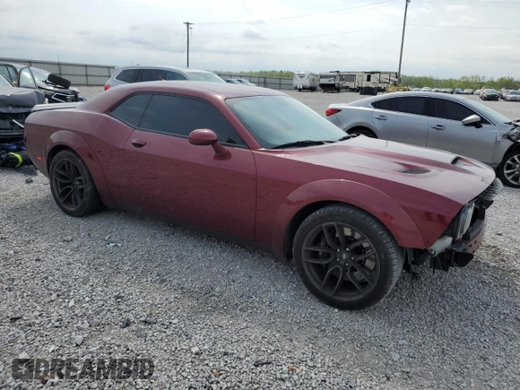 2021 Dodge Challenger R/T Scat Pack z VIN 2C3CDZFJXMH615070, wystawiony jako Copart lot #55098795 z przebiegiem 28 299 mil mil oraz Szkoda całkowita • Salvage title. Historia ofert i sprzedaży dostępna na DreamBid. Obrazek 4.